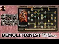 Grim Dawn DEMOLITIONIST skills showcase