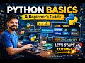 Python Basics for Beginners Variables Data Types Input Day 2