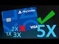 PlayStation Visa - How to Get 5x Points