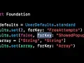 34 - SavingData UserDefaults