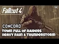 Download Lagu Apocalypse Ambience - Heavy Rain \u0026 Thunderstorm Sounds - Fallout 4, Concord Town Of Raiders - Sleep.