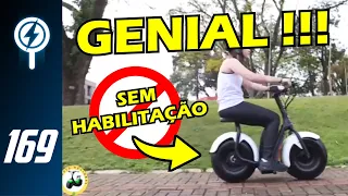 MOTO ELÉTRICA SEM CARTEIRA - CONHEÇA A "TUI" !!!