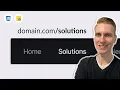 Make Nav Link Active For Each Page With JavaScript