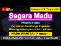 Download Lagu SEGARA MADU - Karaoke Nada WANITA / CEWEK ( Wahyu F Giri ) Koplo Pargoy Jaranan (Segoro Madu)