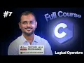 Session 7 Logical Operators In C Programming