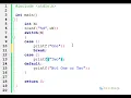 C - Switch Statement Introduction 001