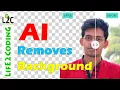 Deep learning based background remove webapp using MODNet framework
