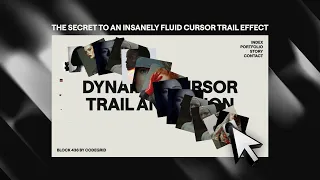 This Cursor Trail Effect Moves Like It Has a Mind of Its Own