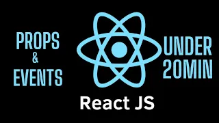 2023 Full React Tutorial for Absolute Beginners Props Events