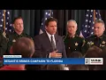 Gov Ron DeSantis speaks to WINK News about being a GOP front runner