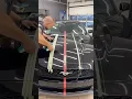 How to apply stripes on a car hood
