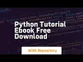 python tutorial ebook free download