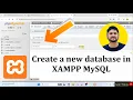 How to create a new database in XAMPP MySQL Updated 2026