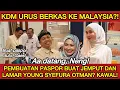 KDM URUS PASPOR‼️BUAT OTW MALAYSIA? YOUNG SYEFURA OTHMAN BAHAGIA SAMBUT RAJA JAWA BARAT!! KAWAL DAK!