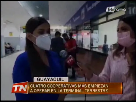 Cuatro cooperativas más empiezan a operar en la terminal terrestre
