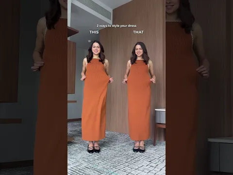 Video Thumbnail: 2 DRESS HACKS 🤍 THIS or THAT? Subscribe for daily #fashionhacks & #fashion
