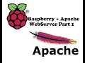 RaspberryPi Webserver Tutorial 1