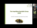 First Webinar Intro to Amphibian Specialist Group ASG by Ariadne Angulo