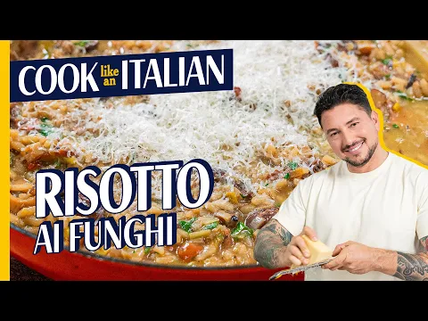 How to Cook Mushroom Risotto Like an Italian with Gabe Bertaccini 🇮🇹