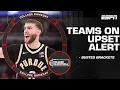 Tournament Teams on Upset Alert Busted Brackets