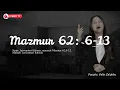 Bermazmurlah Bagi Tuhan | Mazmur 62:6-13 | Velin Zalukhu (GKI Buaran)