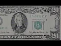 i found a UNCIRCULATED 20 bill from 1985 today