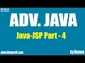 Adv Java-JSP-Part 4