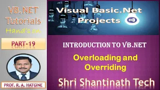Implementation of Overloading and Overriding in VB NET