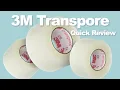 3M Transpore Clear Medical Tape Review - Strong Gentle Breathable