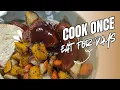A Simple Sausage Veg Dinner Cooking Once Eating Well for Days