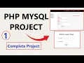 PHP Project for Beginners Build a Student Management System Step-by-Step for Beginners