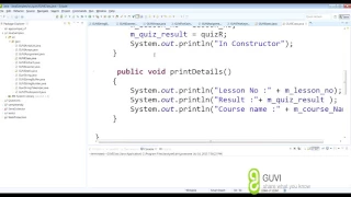 Java Hunter tutorial Session 9 Instance initializer block In English