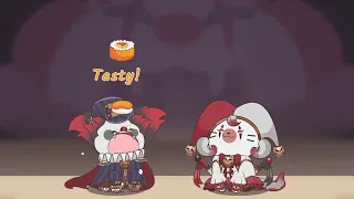 (New Cat) Astronomia - Circus Halloween Theme - Duet Cats - Popcat Rhythm Music Cat Game #circus