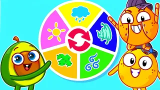 Magic Power Wheel | Magic Color Challenge for Kids | Penny's Diary 📔