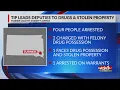 Four people facing charges following search of Turner County home