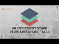 Implement Stack Using Linked List Java WeTechie