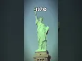 Lagu STATUE OF LIBERTY over the years 🇺🇸 (1876 to 2023) #shorts #viral #geography #history