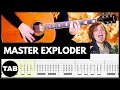 Download Lagu MASTER EXPLODER Tenacious D Guitar TAB | Cover | Lesson | Tutorial