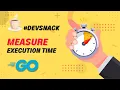 Measure Execution Time in Go