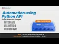 I3C Automation Using Python API PGY-I3C-EX-PD