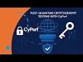 Testing Post Quantum Cryptography with CyPerf