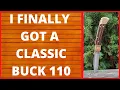 I FINALLY GOT A CLASSIC BUCK 110 420HC CLIP POINT EVERYDAY CARRY EDC