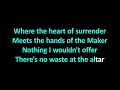 Elevation Rhythm - At the Altar Lyrics - Karaoke