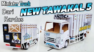 Download CARA MEMBUAT MINIATUR TRUCK NEW TAWAKAL 5 DARI KARDUS - HANDMADE MP3