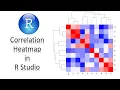 How to draw a Correlation Heatmap with Dendrogram in R Studio Biostatistics Statistics Bio7