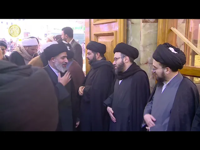⁣مراسم تشييع جثمان سماحة السيد هادي السيستاني (رحمه الله)