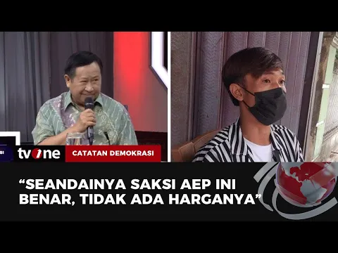 Kesaksian jadi Kontroversi, Susno Duadji: Aep ini Saksi Kunci, Kunci Inggrisâ¦