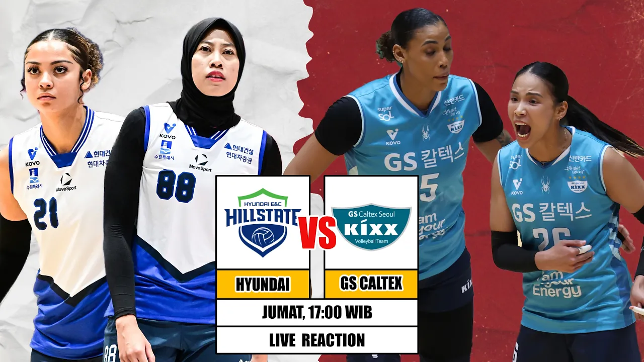 🔴 HYUNDAI E&C vs GS CALTEX, KOVO CUP 2026 Live Reaction 2026-10-16 10:34