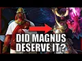 The Tragic Tale of Magnus the Red Warhammer 40k Lore