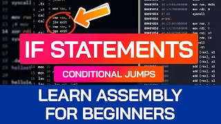 IF STATEMENTS Loops in Assembly Conditional Logic Learn x86-64 Machine Code